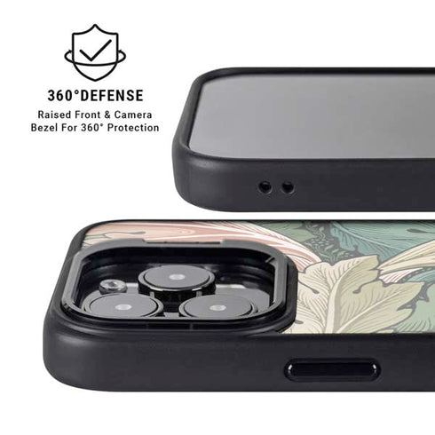 Acanthus by William Morris iPhone 16 Pro Kickstand Case